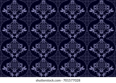 Seamless ornament on background. Wallpaper pattern