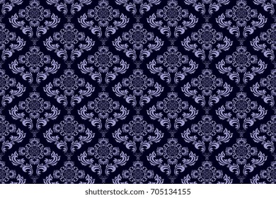 Seamless ornament on background. Wallpaper pattern