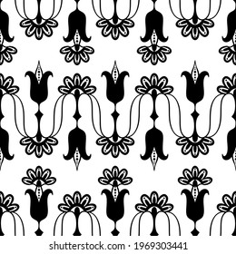 Seamless ornament pattern abstract.Geometric folklore pattern.Tribal ethnic texture.Vector illustration.