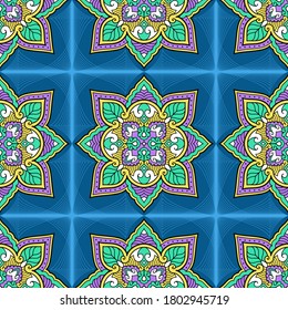 seamless ornament pattern background vintage