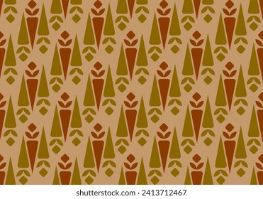 Seamless ornament pattern endless background.