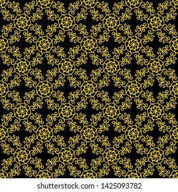 Seamless ornament pattern royal elegant background repeat design for textile, wallpaper, carpet, cloth and print