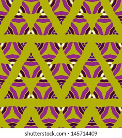 Seamless ornament pattern tile for multipurpose use in design