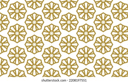 Seamless ornament pattern vector illustration