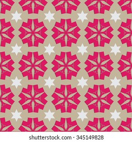 Seamless ornament pattern vector tile for multipurpose use in design