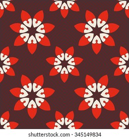 Seamless ornament pattern vector tile for multipurpose use in design