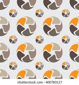 Seamless ornament pattern vector tile for multipurpose use in design