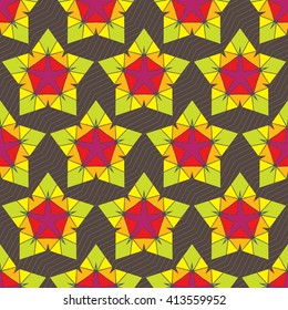 Seamless ornament pattern vector tile for multipurpose use in design