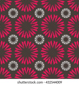 Seamless ornament pattern vector tile for multipurpose use in design