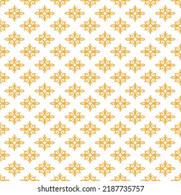 Seamless ornament for texture, textiles, simple backgrounds, decorations and creative ideas. Flat style