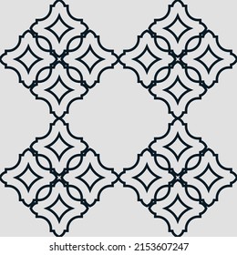 Seamless ornament vector pattern background