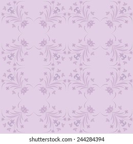 Seamless ornament vector pattern for disign