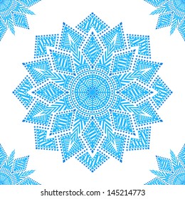 Seamless ornament for wallpaper