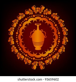 Seamless ornament wallpaper