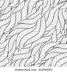 Seamless ornament wave. Seamless pattern can be used for wallpaper, textures