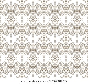 Seamless ornamental abstract doodle texture