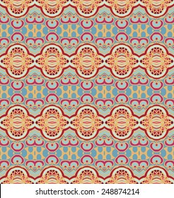 Seamless ornamental background