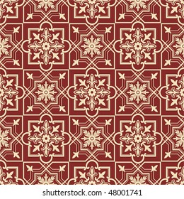 Seamless ornamental background