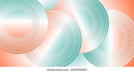 Seamless ornamental background with circles.Pattern with the image spots of the cold colors.Procurement for textile and packaging.