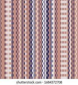 seamless ornamental classical ethnic vector pattern and swatch. White, navy blue  and rust geometric oriental backgrounds. Creative monochrome eastern textures

