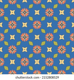 Seamless ornamental design. Abstract background. Vector pattern. 