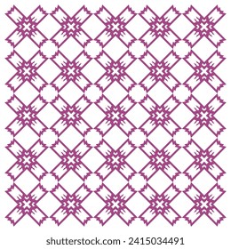 Seamless ornamental elegant geometric patterns. Textile ornament
