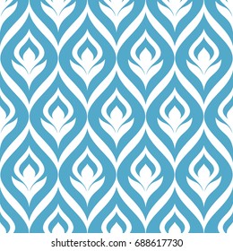 seamless ornamental floral pattern vector illustration
