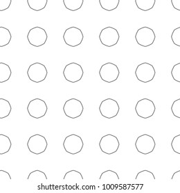 Seamless ornamental geometric vector pattern