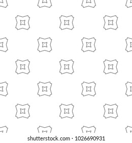 Seamless ornamental geometric vector pattern