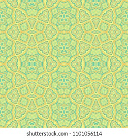 Seamless ornamental geometric vector texture