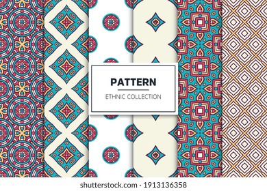 nahtloser mandalischer Designhintergrund