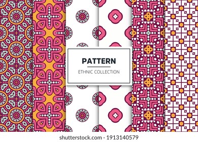 nahtloser mandalischer Designhintergrund