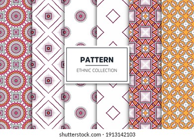 seamless ornamental mandala design background