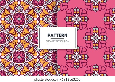 fondo de diseño de mandala ornamental transparente