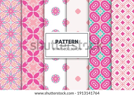 seamless ornamental mandala design background
