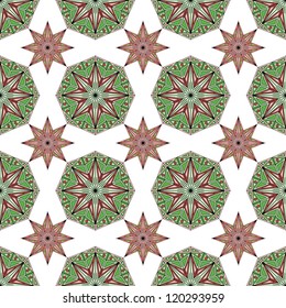 Seamless ornamental pattern