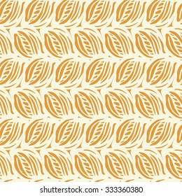seamless ornamental pattern. Decoration for background, postcards. Wallpaper. Vector illustration.