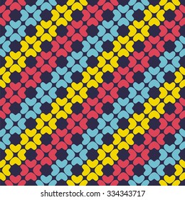 seamless ornamental pattern. Decoration for background, postcards. Wallpaper.Vector illustration.