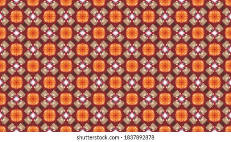 seamless ornamental pattern for decorative purpose