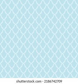 Nahtlose Ziermuster auf blauem Hintergrund. Arabisch, marokkanisch. Swatch ist inbegriffen.