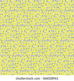 Seamless ornamental pattern with spot, stroke , triangle