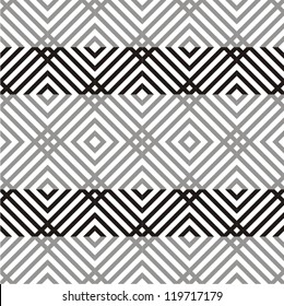 Seamless ornamental pattern (tartan)