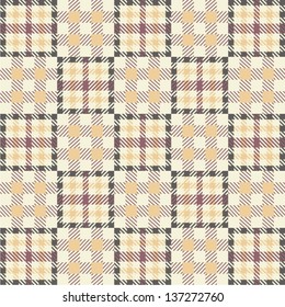 Seamless ornamental pattern (tartan) 