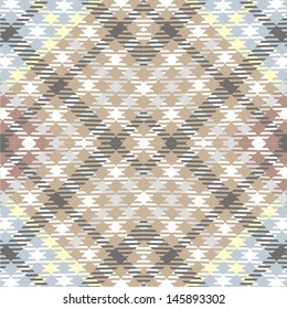Seamless ornamental pattern (tartan) 