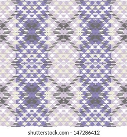 Seamless ornamental pattern (tartan). 