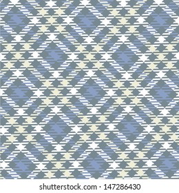 Seamless ornamental pattern (tartan). 