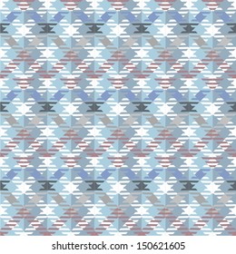 Seamless ornamental pattern (tartan). 