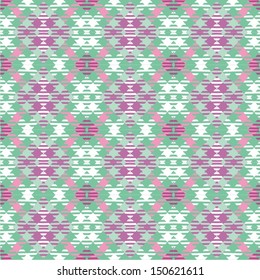 Seamless ornamental pattern (tartan). 