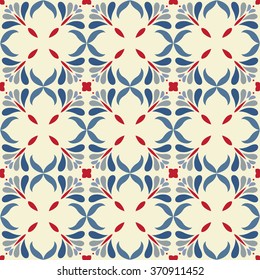 Seamless ornamental pattern. Template for cover, tile, wallpaper etc.