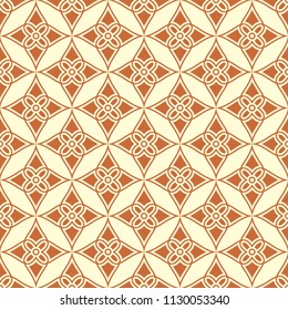 ilustración vectorial de patrón ornamental transparente
